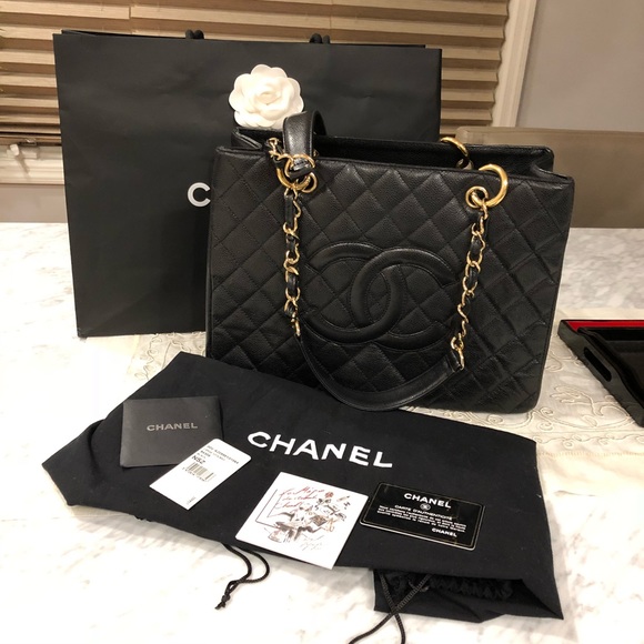 CHANEL Handbags - 💯 Authentic Chanel Grand Shopping Tote bag
